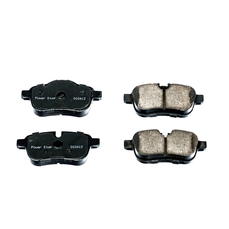 Power Stop 16-1433 Z16 Evolution Ceramic Clean Ride Scorched Brake Pads (Rear) for 2009-2010 BMW Z4 SDRIVE30I, SDRIVE35I product image