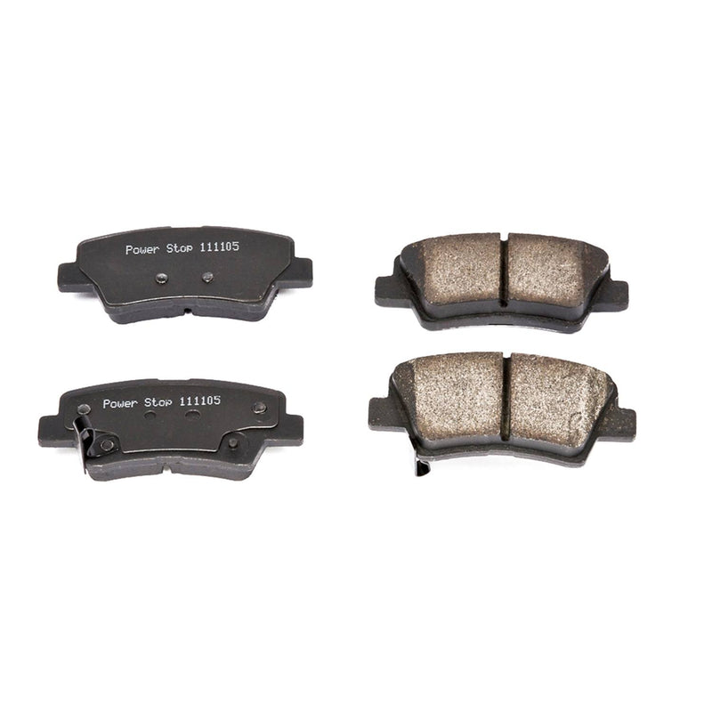 Power Stop 16-1445 Z16 Evolution Ceramic Clean Ride Scorched Brake Pads (Rear) for 2012-2013 Hyundai Azera Base product image