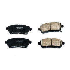 Power Stop 16-1454 Z16 Evolution Ceramic Clean Ride Scorched Brake Pads (Front) for 2011-2014 Mazda 2 Sport, Touring product image