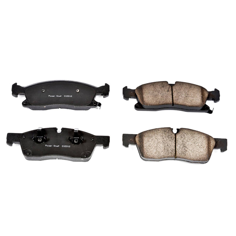 Power Stop 16-1455 Z16 Evolution Ceramic Clean Ride Scorched Brake Pads (Front) for 2011 Dodge Durango Citadel, Crew, Express, Heat, R/t product image