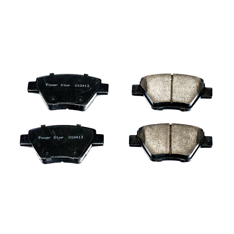 Power Stop 16-1456 Z16 Evolution Ceramic Clean Ride Scorched Brake Pads (Rear) for 2010-2013 Audi A3 Base product image