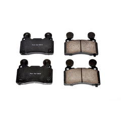 Power Stop 16-1474 Z16 Evolution Ceramic Clean Ride Scorched Brake Pads (Front) for 2016 Cadillac CT6 Base, Luxury, Platinum, Premium Luxury product image