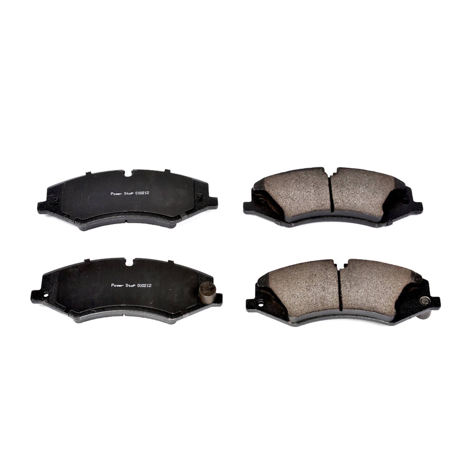Power Stop 16-1479 Z16 Evolution Ceramic Clean Ride Scorched Brake Pads (Front) for 2017 Land Rover Discovery First Edition, Hse, Hse Luxury, SE product image