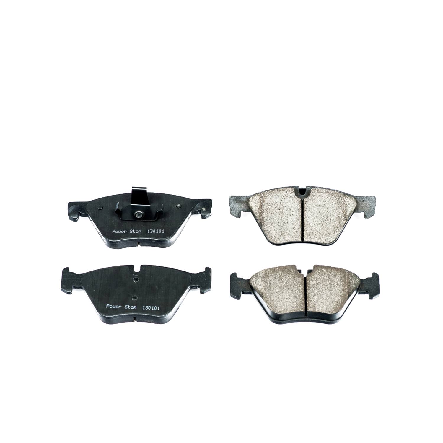 Power Stop 16-1504 Z16 Evolution Ceramic Clean Ride Scorched Brake Pads (Front) for 2011-2016 BMW 528I Base product image