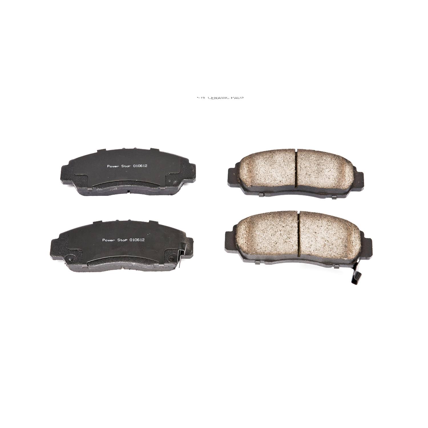 Power Stop 16-1506 Z16 Evolution Ceramic Clean Ride Scorched Brake Pads (Front) for 2011 Acura TSX Base, V6 product image