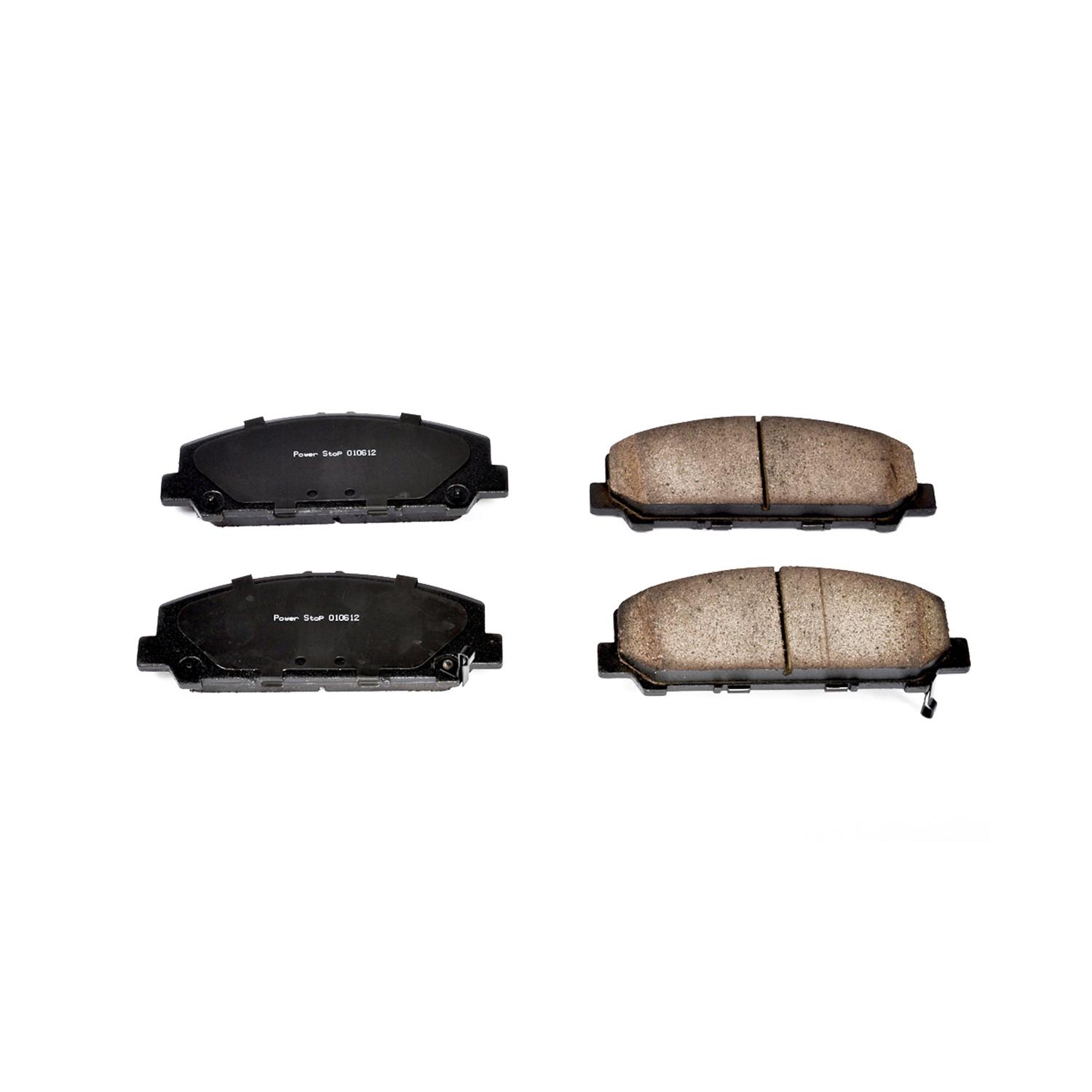 Power Stop 16-1509 Z16 Evolution Ceramic Clean Ride Scorched Brake Pads (Front) for 2011-2013 Infiniti QX56 Base product image