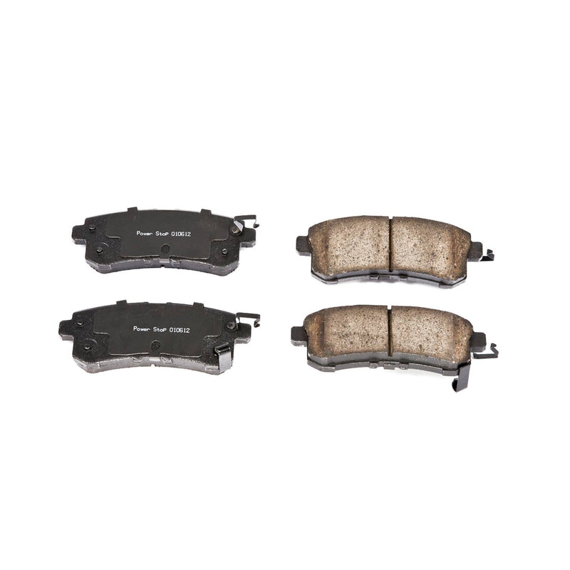 Power Stop 16-1510 Z16 Evolution Ceramic Clean Ride Scorched Brake Pads (Rear) for 2011-2013 Infiniti QX56 Base product image