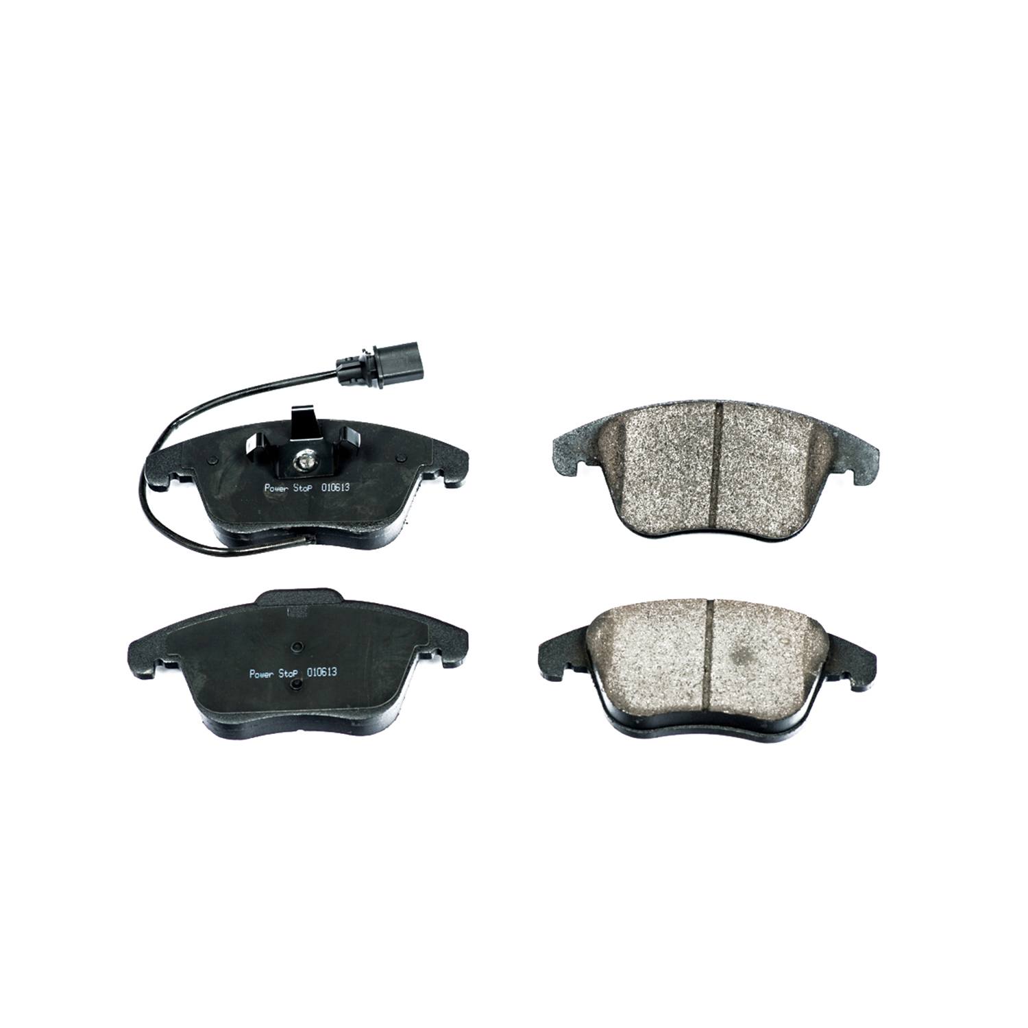 Power Stop 16-1535 Z16 Evolution Ceramic Clean Ride Scorched Brake Pads (Front) for 2010-2011 Audi A5 product image