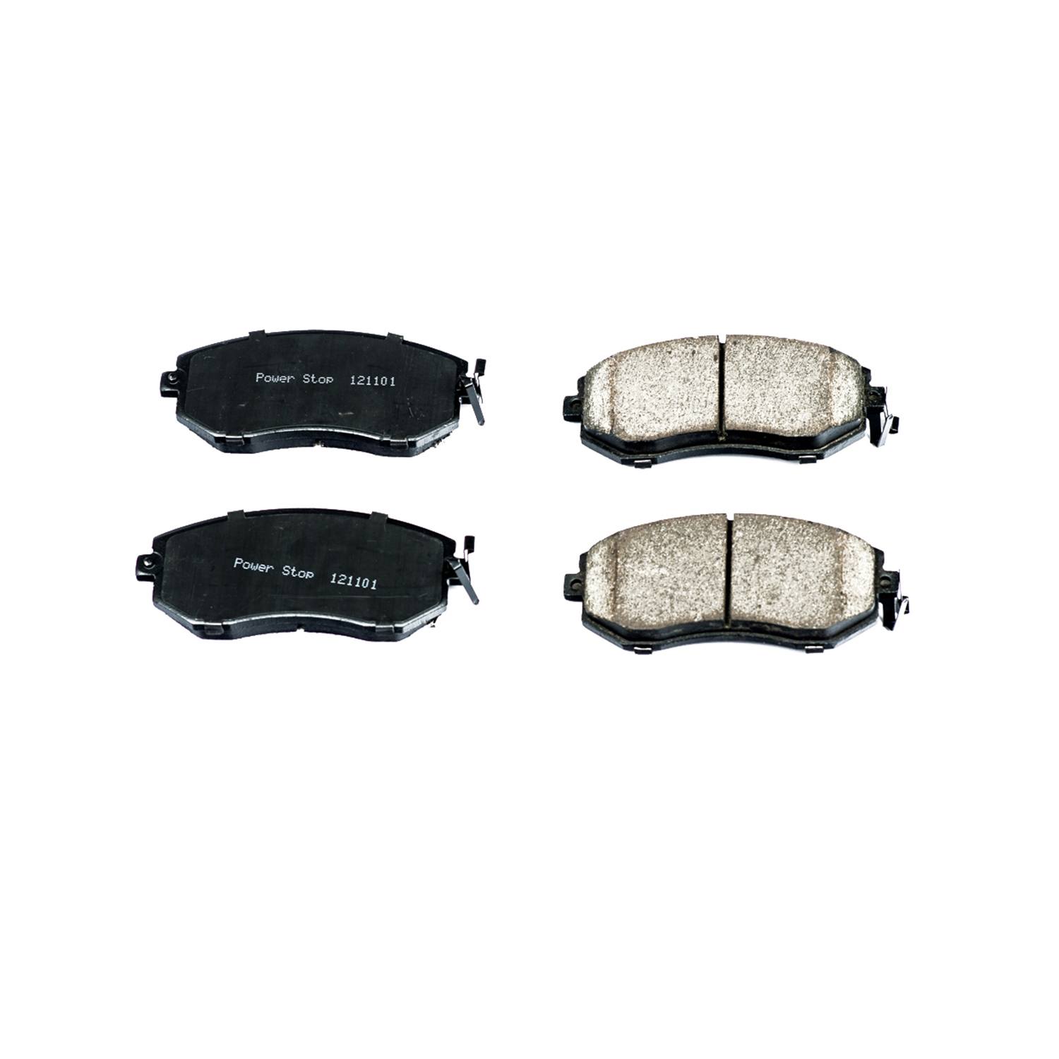 Power Stop 16-1539 Z16 Evolution Ceramic Clean Ride Scorched Brake Pads (Front) for 2013-2016 Scion FR-S Base product image