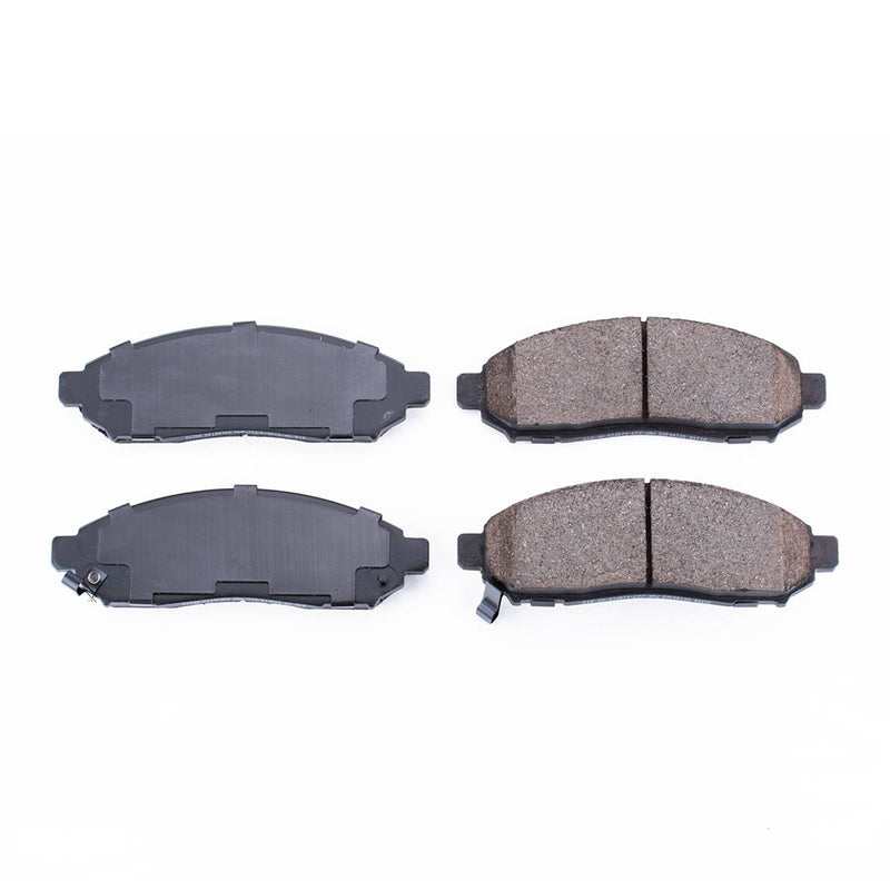 Power Stop 16-1548 Z16 Evolution Ceramic Clean Ride Scorched Brake Pads (Front) for 2015-2018 Chevrolet City Express LS, LT product image