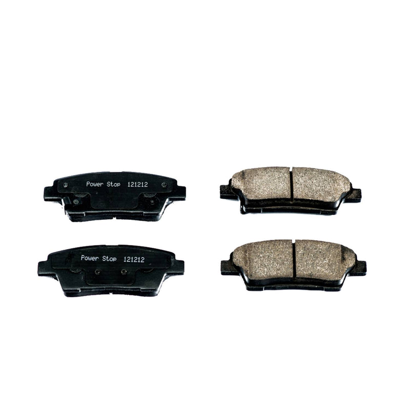 Power Stop 16-1551 Z16 Evolution Ceramic Clean Ride Scorched Brake Pads (Rear) for 2017-2020 Genesis G80 3.8, 5.0 product image