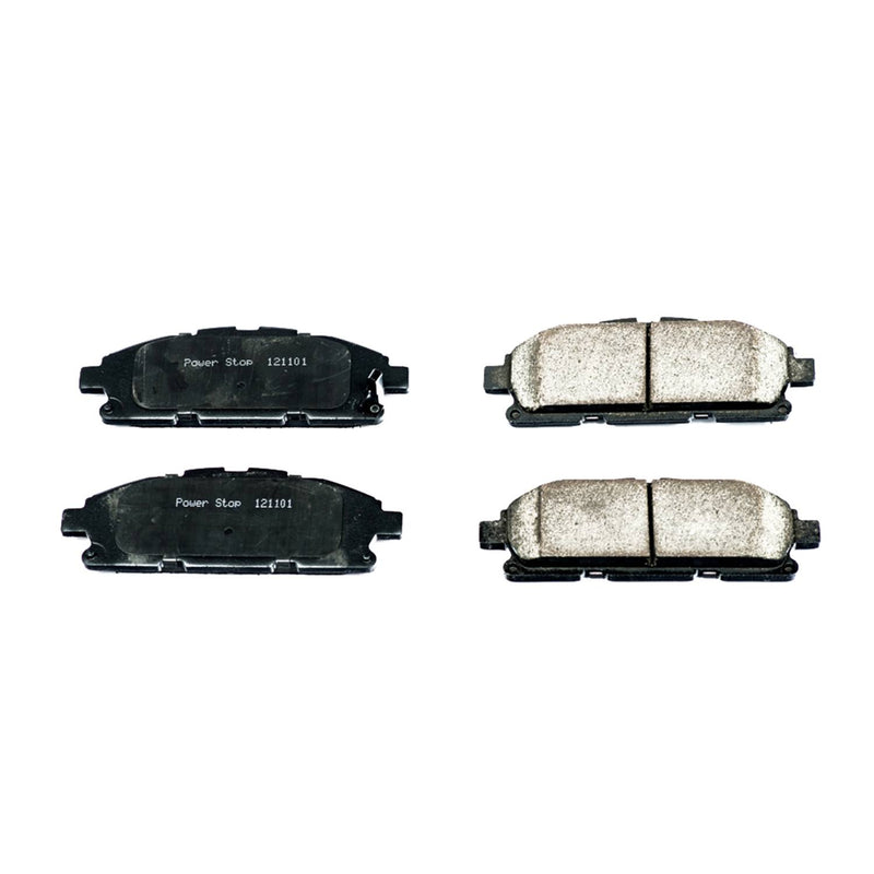 Power Stop 16-1552 Z16 Evolution Ceramic Clean Ride Scorched Brake Pads (Front) for 2011-2014 Nissan Quest LE, S, SL, SV product image