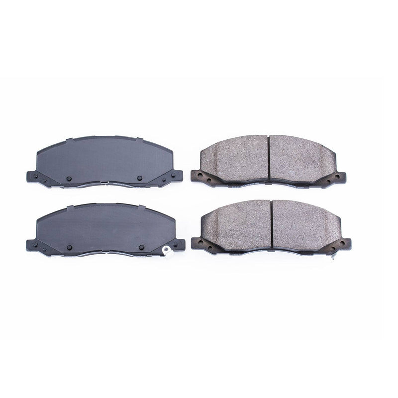 Power Stop 16-1558 Z16 Evolution Ceramic Clean Ride Scorched Brake Pads (Front) for 2010-2011 Saab 9-5. product image