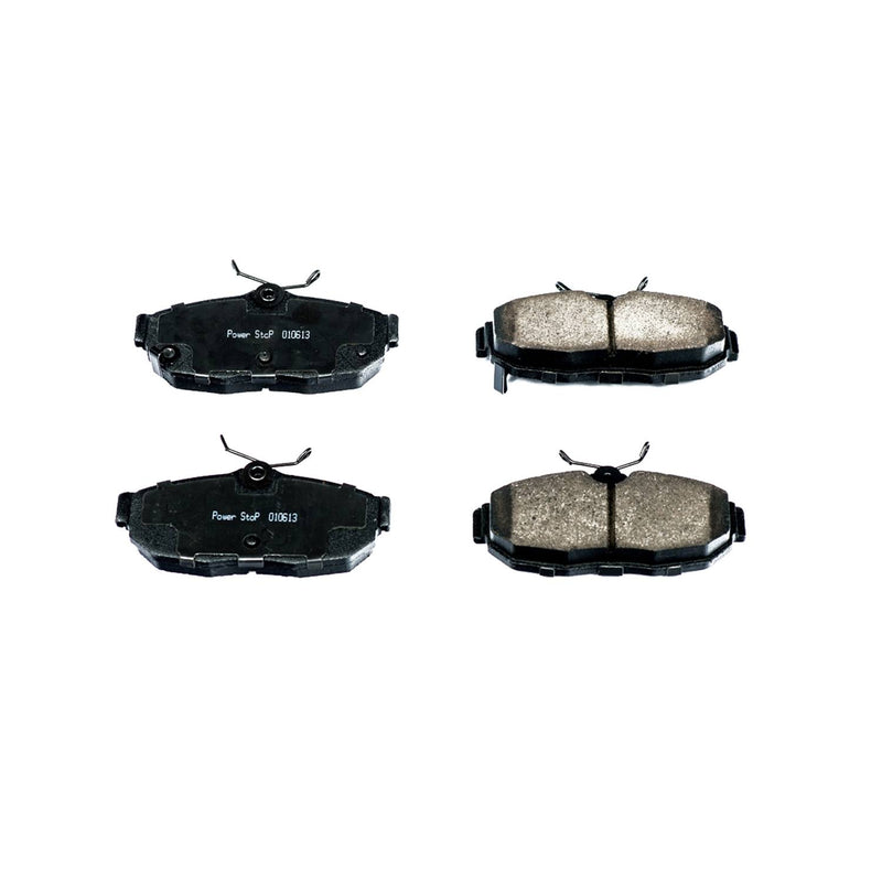 Power Stop 16-1562 Z16 Evolution Ceramic Clean Ride Scorched Brake Pads (Rear) for 2012 Ford Mustang Shelby GT500 product image