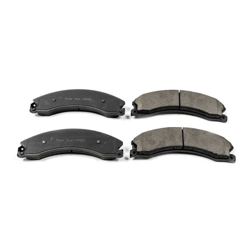 Power Stop 16-1565 Z16 Evolution Ceramic Clean Ride Scorched Brake Pads (Front) for 2012-2014 Chevrolet Silverado 2500 HD LT, Ltz, Wt product image