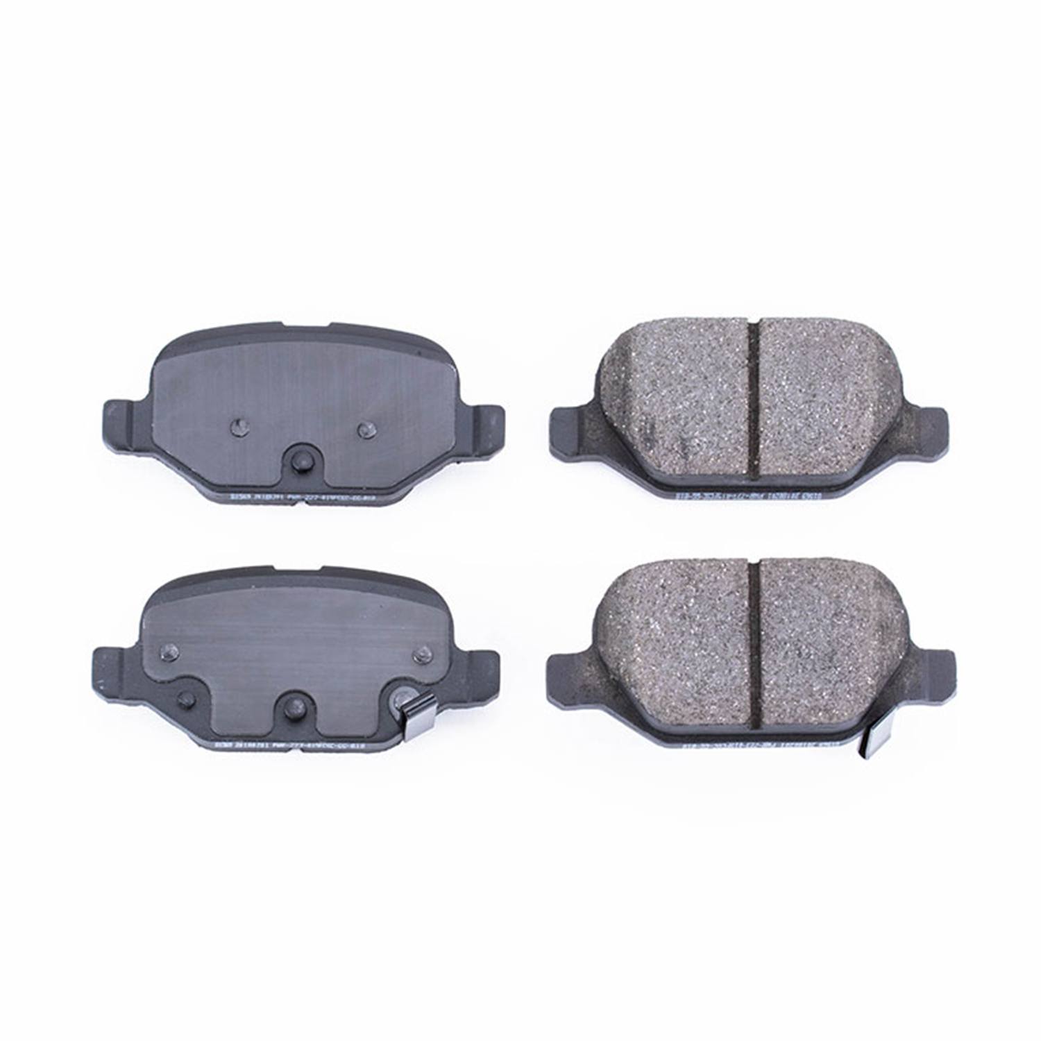 Power Stop 16-1569 Z16 Evolution Ceramic Clean Ride Scorched Brake Pads (Rear) for 2012 Fiat 500 Abarth, C Gucci, C Lounge, C Pop, Gucci, Lounge, Pop, Sport product image
