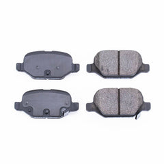 Power Stop 16-1569 Z16 Evolution Ceramic Clean Ride Scorched Brake Pads (Rear) for 2012 Fiat 500 Abarth, C Gucci, C Lounge, C Pop, Gucci, Lounge, Pop, Sport product image