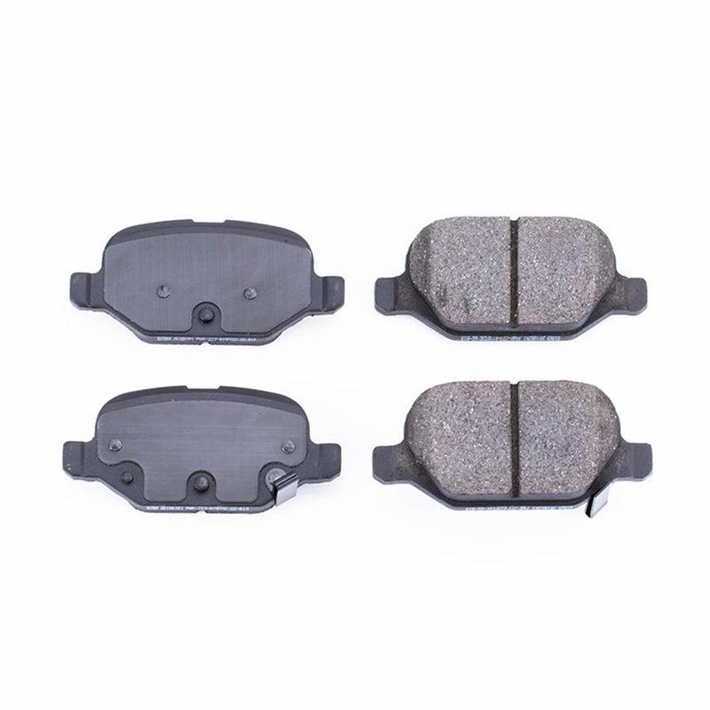Power Stop 16-1569 Z16 Evolution Ceramic Clean Ride Scorched Brake Pads (Rear) for 2012 Fiat 500 Abarth, C Gucci, C Lounge, C Pop, Gucci, Lounge, Pop, Sport product image