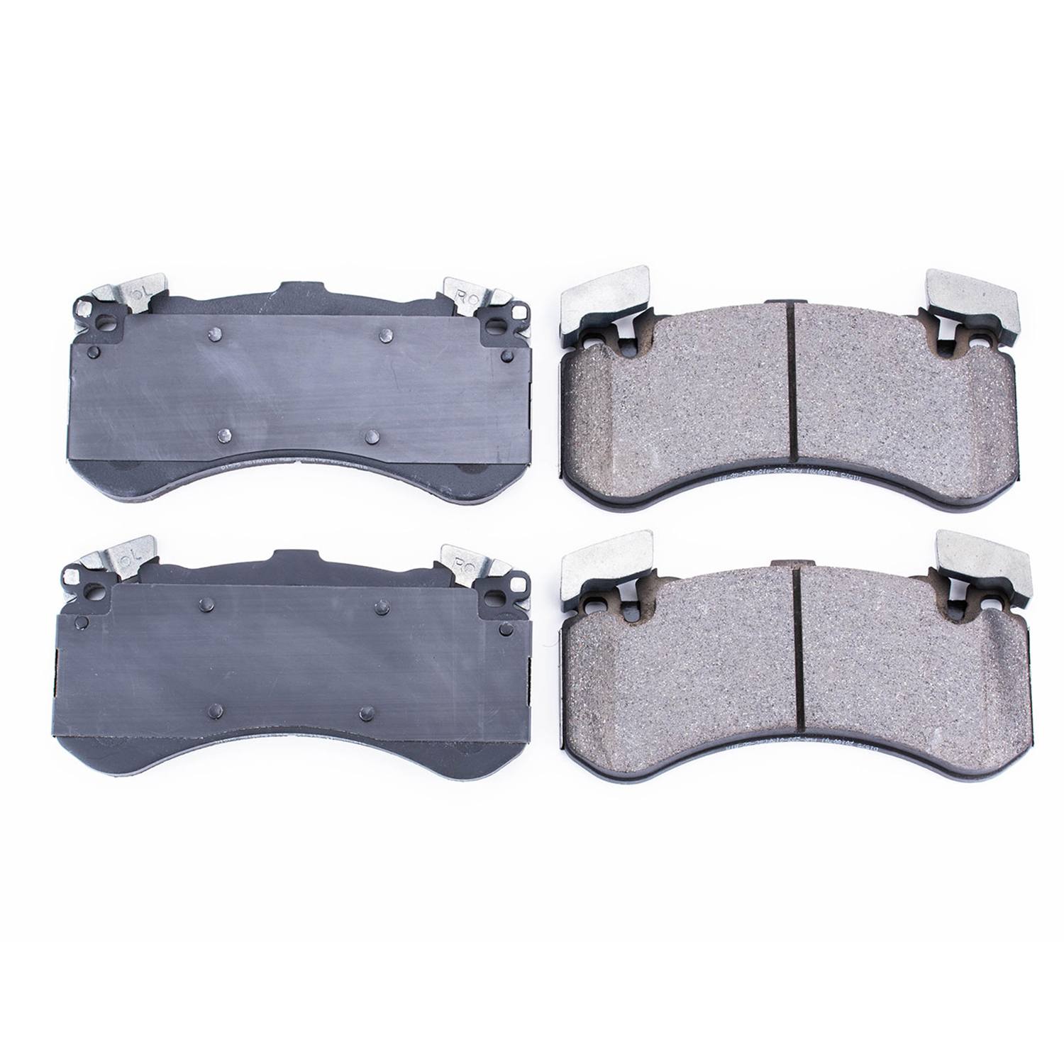 Power Stop 16-1575 Z16 Evolution Ceramic Clean Ride Scorched Brake Pads (Front) for 2012-2016 Audi A8 Quattro L W12 product image