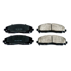 Power Stop 16-1589 Z16 Evolution Ceramic Clean Ride Scorched Brake Pads (Front) for 2017 Chrysler Pacifica Hybrid Platinum, Hybrid Premium, Limited, LX, Touring, Touring L, Touring L Plus product image