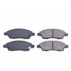 Power Stop 16-1592 Z16 Evolution Ceramic Clean Ride Scorched Brake Pads (Front) for 2012 Nissan Versa 1.6 S, 1.6 SL, 1.6 SV product image