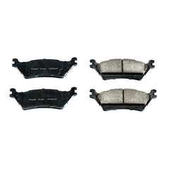 Power Stop 16-1602 Z16 Evolution Ceramic Clean Ride Scorched Brake Pads (Rear) for 2012 Ford F-150 FX2, FX4, Harley-Davidson Edition, King Ranch, Lariat, Platinum, Stx, Svt Raptor, XL, XLT product image