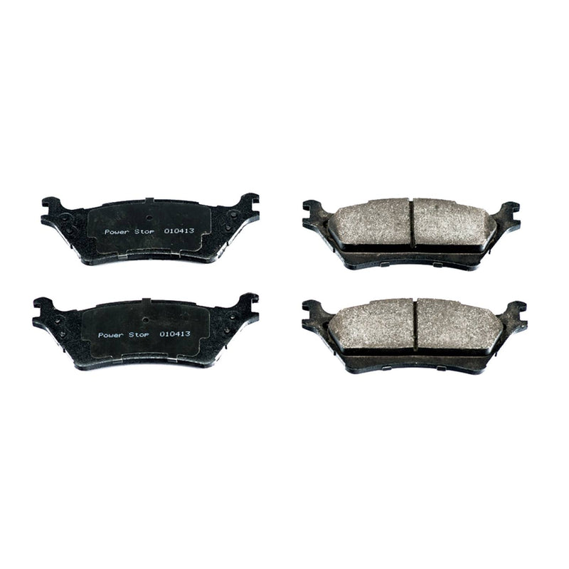 Power Stop 16-1602 Z16 Evolution Ceramic Clean Ride Scorched Brake Pads (Rear) for 2012 Ford F-150 FX2, FX4, Harley-Davidson Edition, King Ranch, Lariat, Platinum, Stx, Svt Raptor, XL, XLT product image