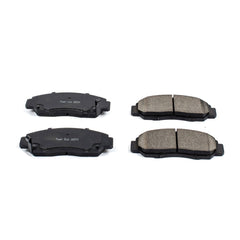 Power Stop 16-1608 Z16 Evolution Ceramic Clean Ride Scorched Brake Pads (Front) for 2006-2012 Honda Civic GX product image