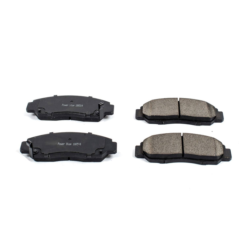 Power Stop 16-1608 Z16 Evolution Ceramic Clean Ride Scorched Brake Pads (Front) for 2006-2012 Honda Civic GX product image