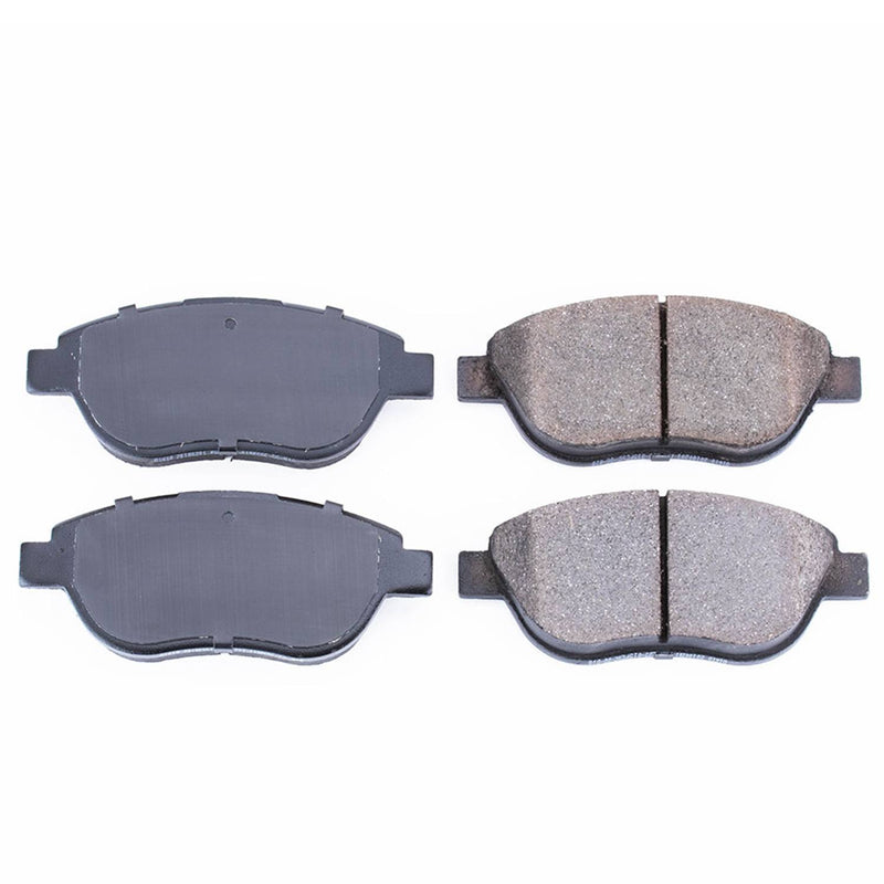 Power Stop 16-1618 Z16 Evolution Ceramic Clean Ride Scorched Brake Pads (Front) for 2012 Fiat 500 Abarth product image