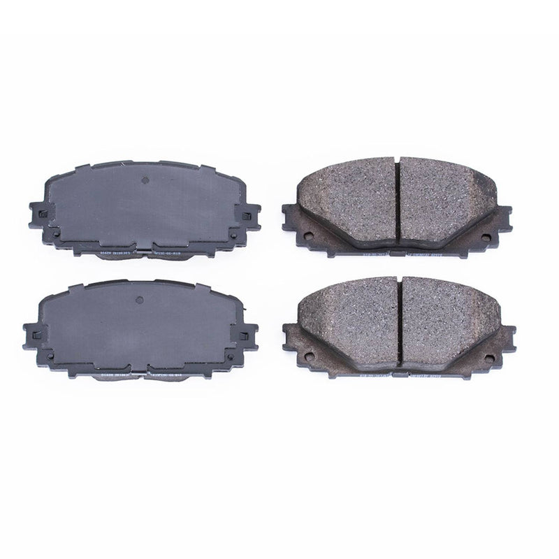 Power Stop 16-1628 Z16 Evolution Ceramic Clean Ride Scorched Brake Pads (Front) for 2012-2018 Toyota Yaris SE Rear Disc product image