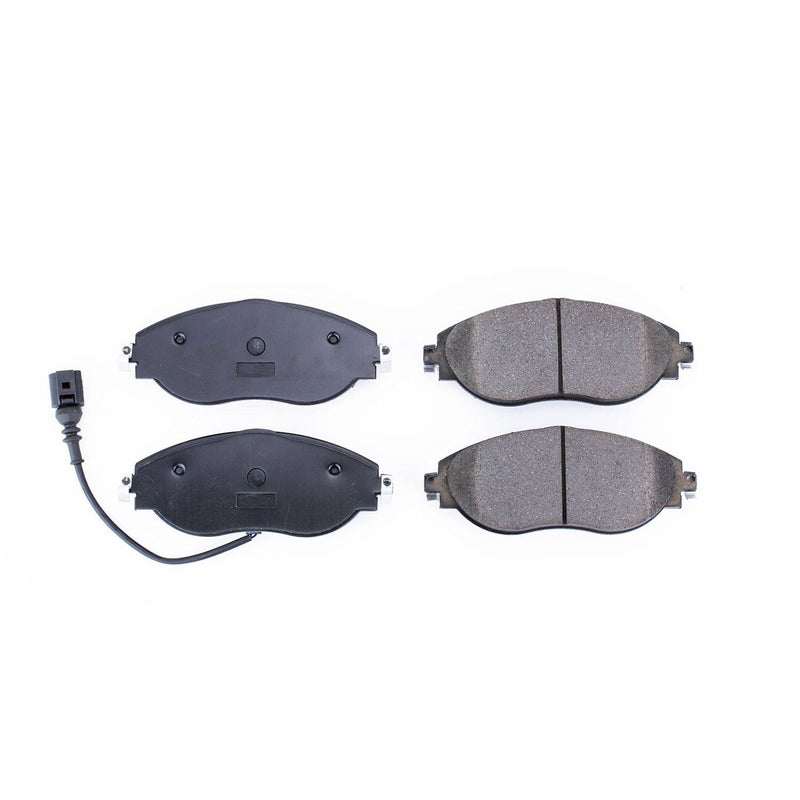 Power Stop 16-1633 Z16 Evolution Ceramic Clean Ride Scorched Brake Pads (Front) for 2019 Audi A3 Quattro Premium, Premium Plus, Prestige product image