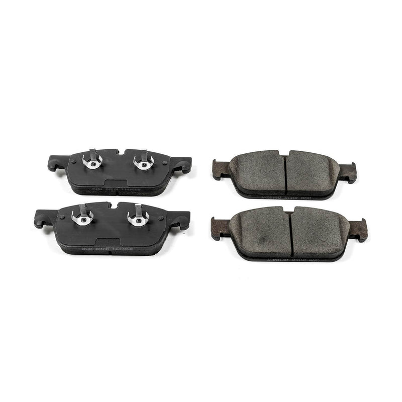 Power Stop 16-1636A Z16 Evolution Ceramic Clean Ride Scorched Brake Pads (Front) for 2013-2014 Mercedes-Benz GL450 Base product image