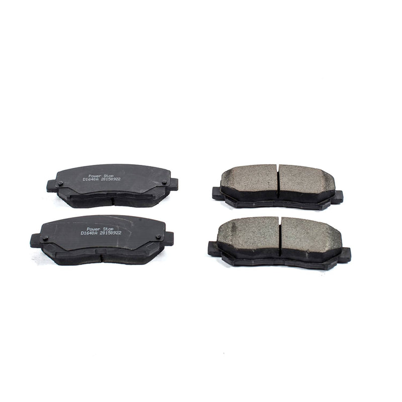 Power Stop 16-1640A Z16 Evolution Ceramic Clean Ride Scorched Brake Pads (Front) for 2015-2017 Chrysler 200 C, Limited, LX, S product image