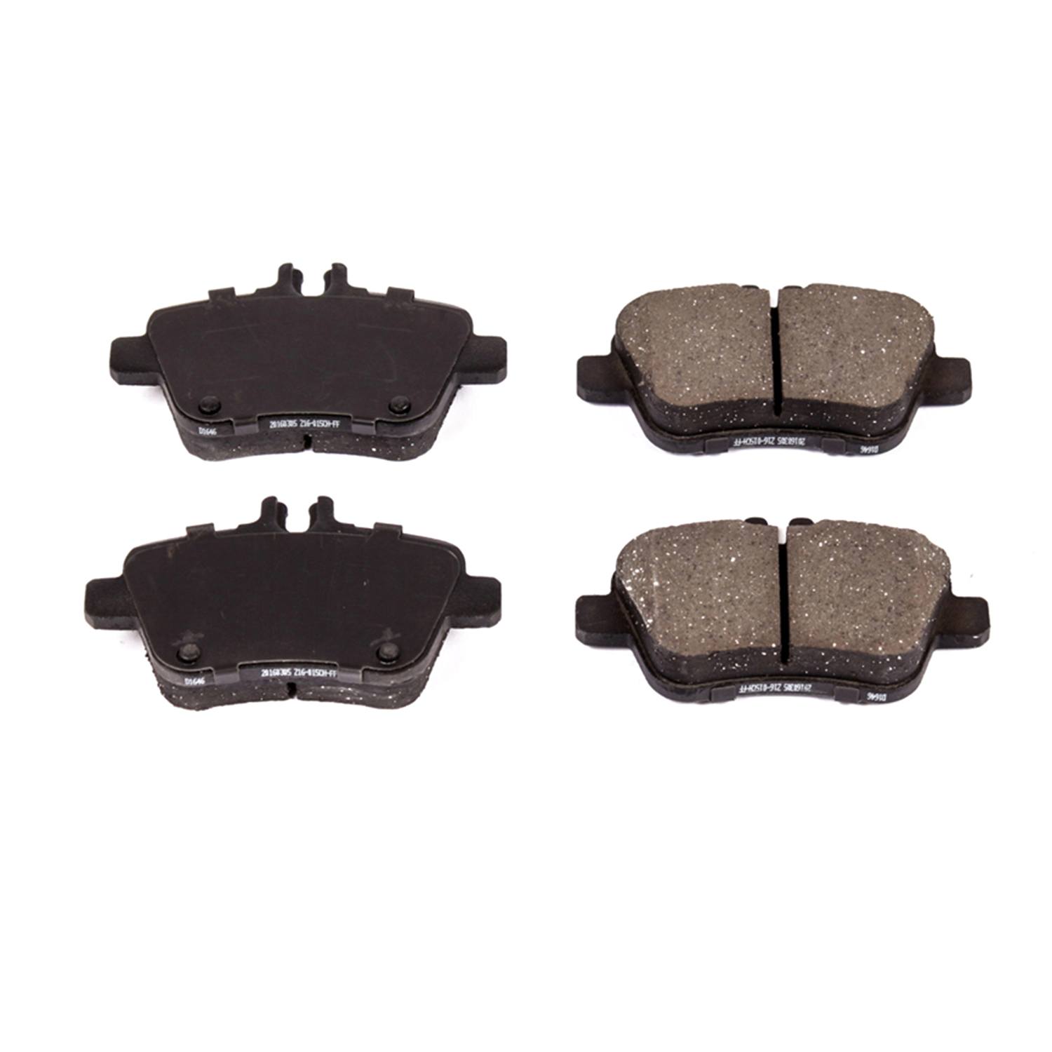 Power Stop 16-1646 Z16 Evolution Ceramic Clean Ride Scorched Brake Pads (Rear) for 2017-2018 Infiniti QX30 Base, Luxury, Premium, Sport product image