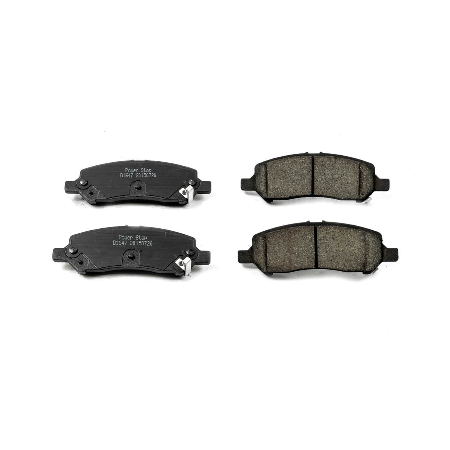 Power Stop 16-1647 Z16 Evolution Ceramic Clean Ride Scorched Brake Pads (Rear) for 2013 Dodge Dart Aero, GT, Limited, R/t, Rallye, SE, Sxt product image