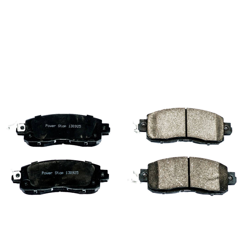 Power Stop 16-1650 Z16 Evolution Ceramic Clean Ride Scorched Brake Pads (Front) for 2013 Nissan Altima Base, S, SL, SV Sedan (4 Door) product image