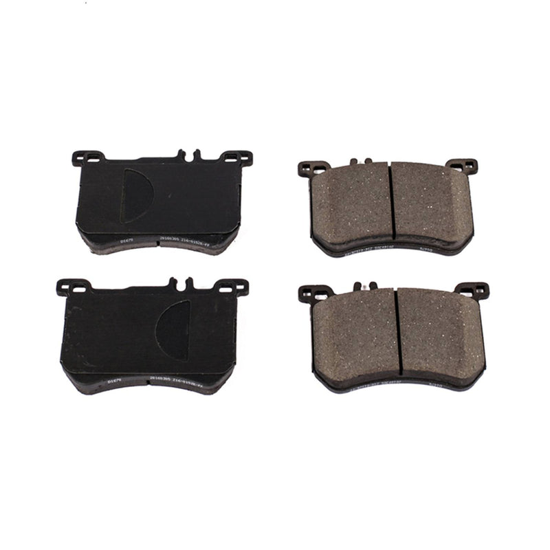 Power Stop 16-1670 Z16 Evolution Ceramic Clean Ride Scorched Brake Pads (Front) for 2015-2016 Mercedes-Benz SL400 Base product image
