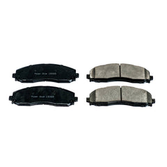 Power Stop 16-1691 Z16 Evolution Ceramic Clean Ride Scorched Brake Pads (Rear) for 2013-2017 Ford F-250 Super Duty King Ranch, Lariat, Platinum, XL, XLT product image