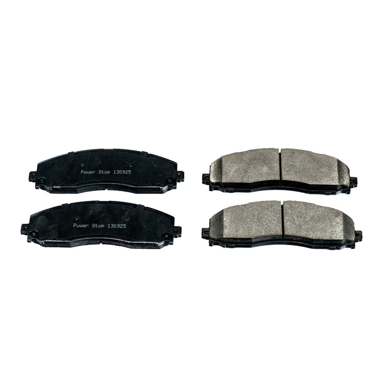 Power Stop 16-1691 Z16 Evolution Ceramic Clean Ride Scorched Brake Pads (Rear) for 2013-2017 Ford F-250 Super Duty King Ranch, Lariat, Platinum, XL, XLT product image