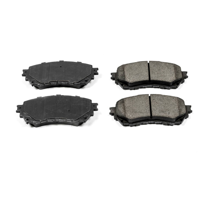 Power Stop 16-1711 Z16 Evolution Ceramic Clean Ride Scorched Brake Pads (Front) for 2014-2017 Mazda 6 Grand Touring, Sport, Touring product image
