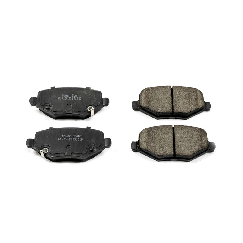 Power Stop 16-1719 Z16 Evolution Ceramic Clean Ride Scorched Brake Pads (Rear) for 2012 Chrysler Town & Country Limited, Touring, Touring L product image
