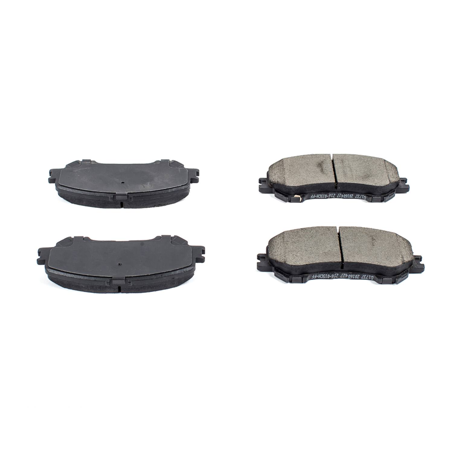 Power Stop 16-1737 Z16 Evolution Ceramic Clean Ride Scorched Brake Pads (Front) for 2014-2020 Nissan Rogue S, SL, SV product image