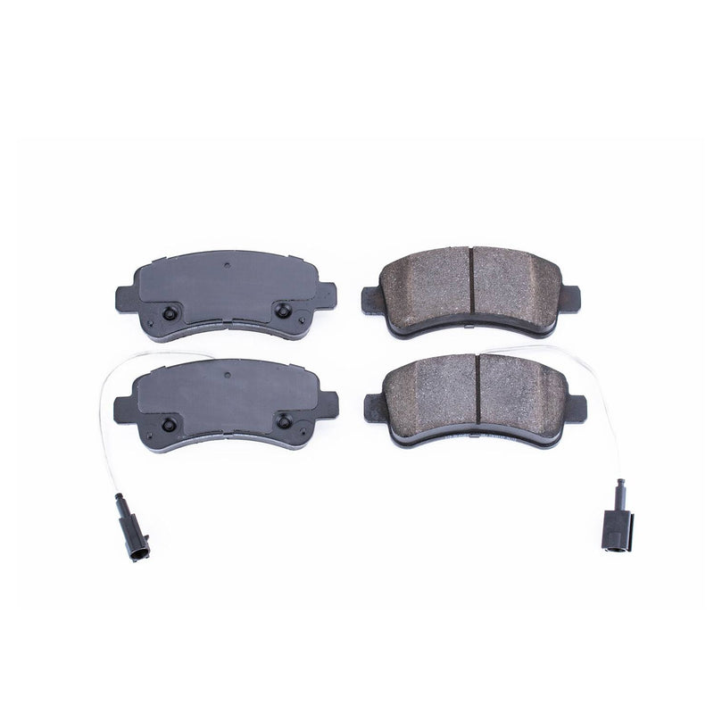 Power Stop 16-1746 Z16 Evolution Ceramic Clean Ride Scorched Rear Brake Pads for 2014-2015 Dodge Ram Promaster 1500 Base product image