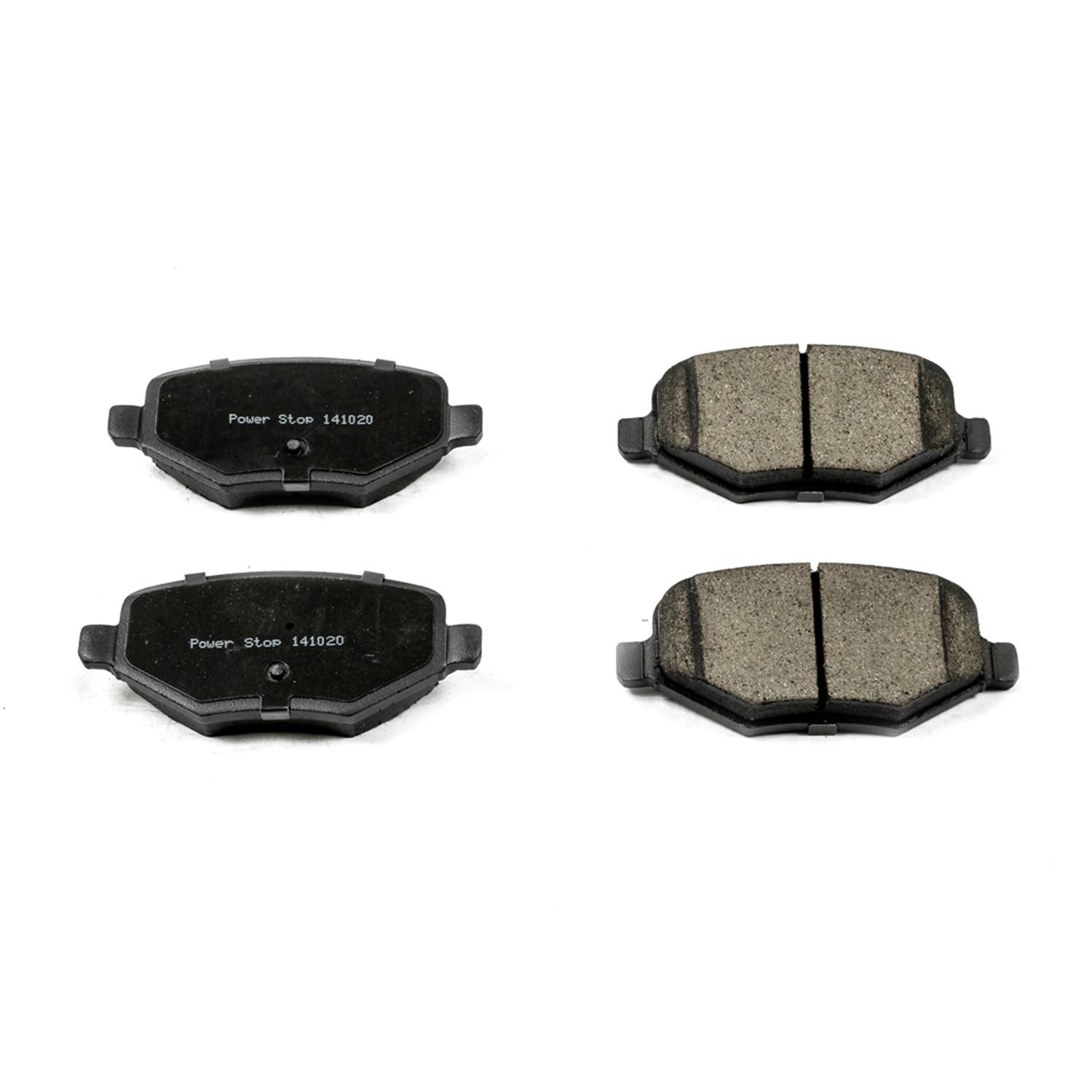 Power Stop 16-1754 Z16 Evolution Ceramic Clean Ride Scorched Brake Pads (Rear) for 2011-2014 Ford Edge Limited, SE, SEL, Sport product image