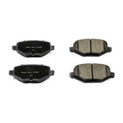 Power Stop 16-1754 Z16 Evolution Ceramic Clean Ride Scorched Brake Pads (Rear) for 2011-2014 Ford Edge Limited, SE, SEL, Sport product image