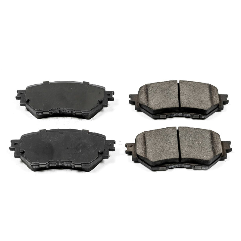 Power Stop 16-1759 Z16 Evolution Ceramic Clean Ride Scorched Brake Pads (Front) for 2014-2015 Mazda 3 I Sport, I Touring, I Grand Touring, I SV, S Grand Touring, S Touring product image