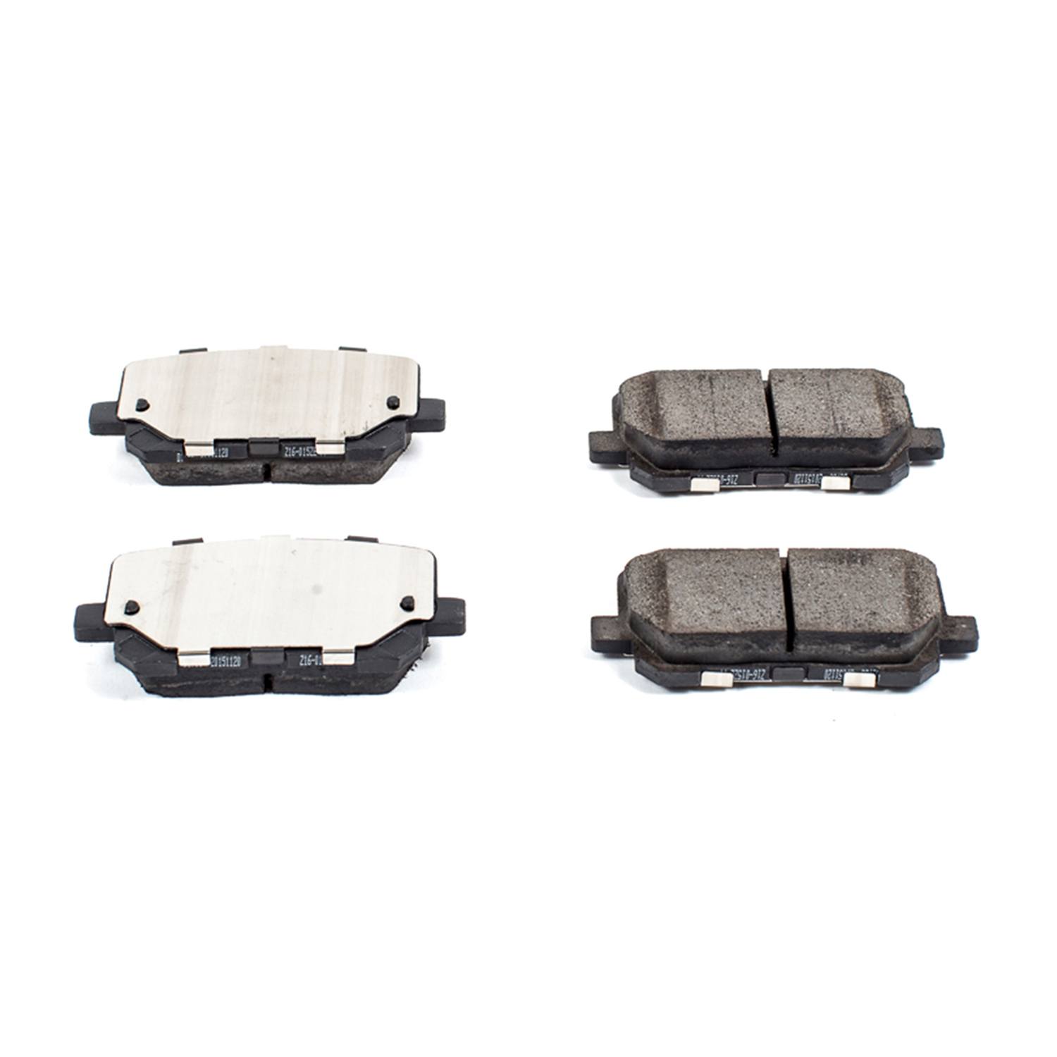 Power Stop 16-1766 Z16 Evolution Ceramic Clean Ride Scorched Brake Pads (Rear) for 2014-2023 Dodge Charger Pursuit product image
