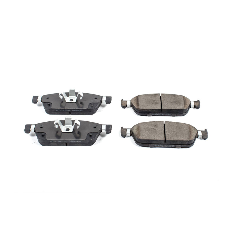 Power Stop 16-1771 Z16 Evolution Ceramic Clean Ride Scorched Brake Pads (Front) for 2015-2018 Ford Focus ST product image