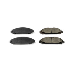 Power Stop 16-1791 Z16 Evolution Ceramic Clean Ride Scorched Brake Pads (Front) for 2015-2017 Ford Mustang Ecoboost, Ecoboost Premium, V6 product image